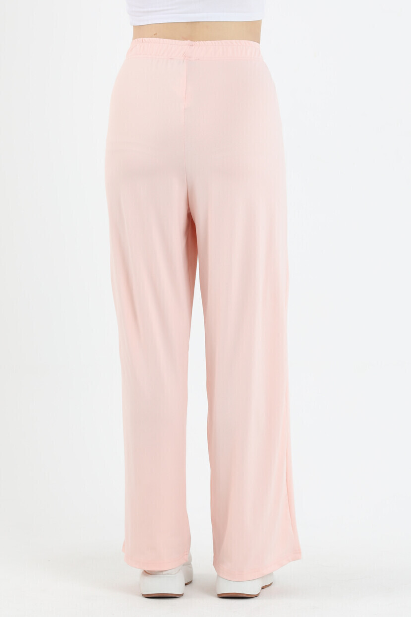 Beli Lastikli İnce Rahat Kesim Pantolon
