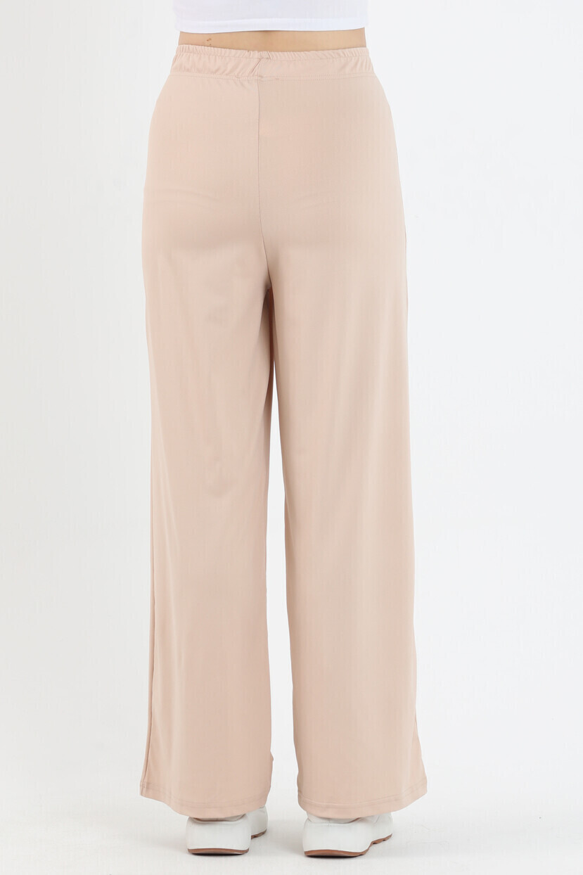 Beli Lastikli İnce Rahat Kesim Pantolon