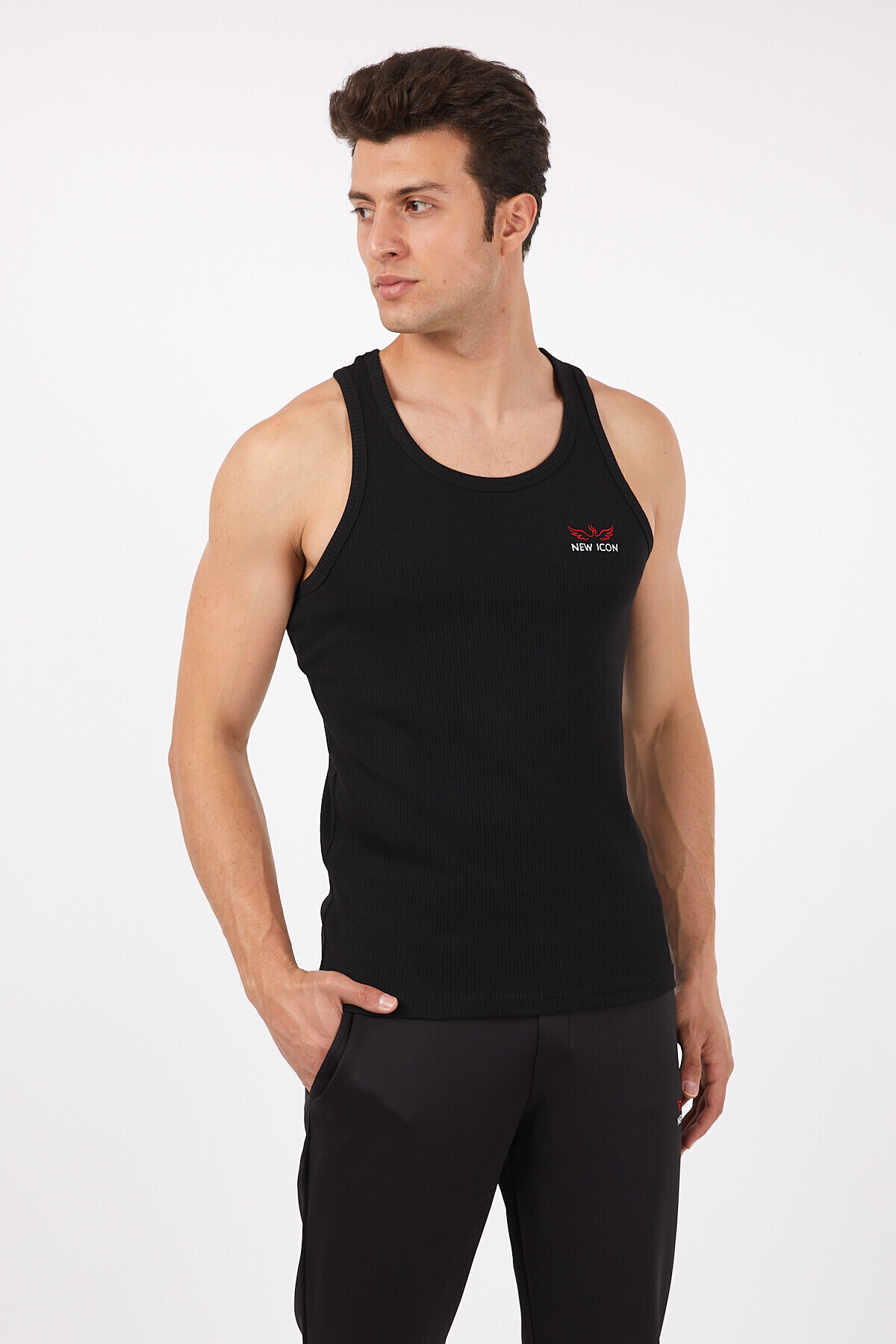 Nakış Detaylı Kaşkorseli Atlet