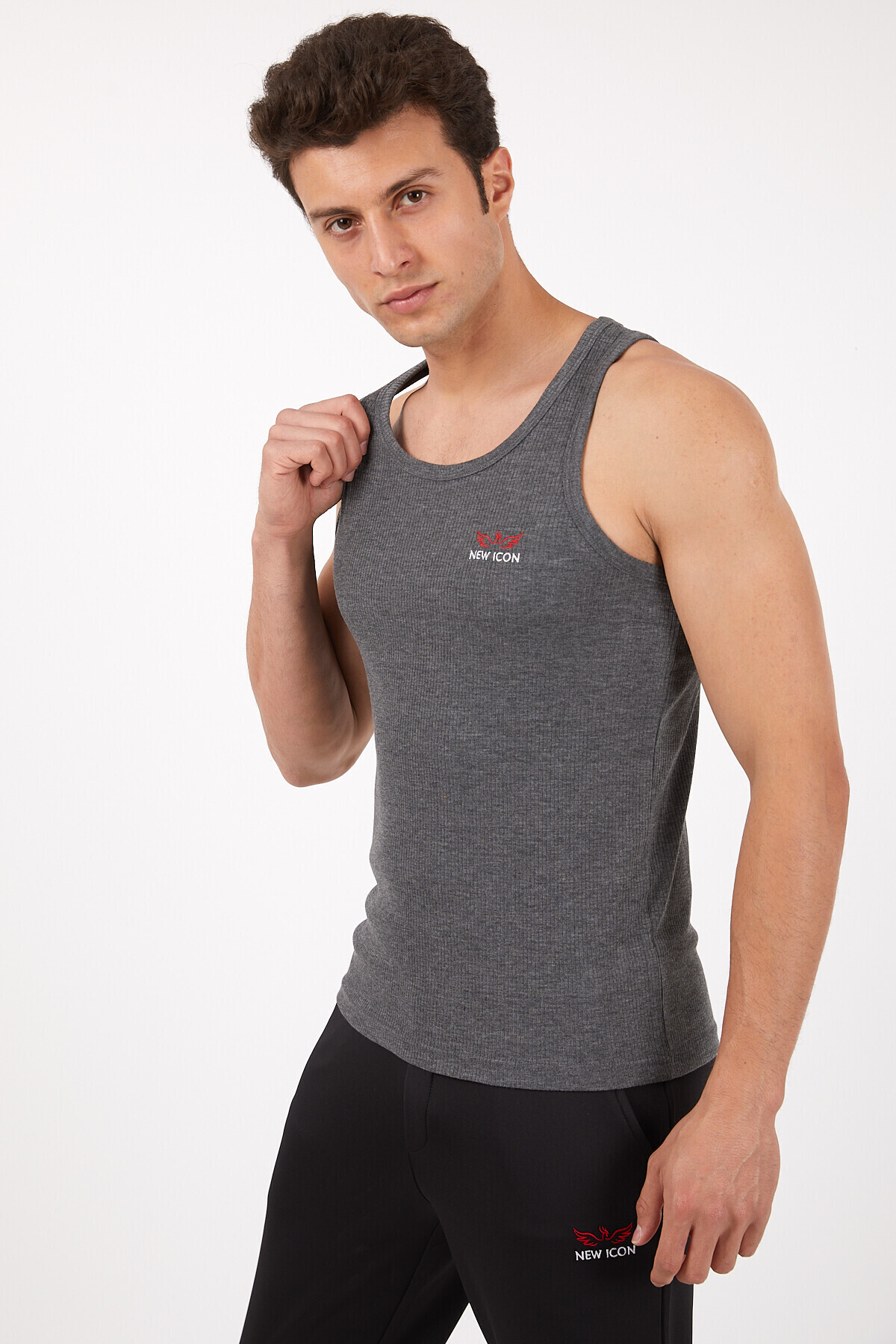 Nakış Detaylı Kaşkorseli Atlet