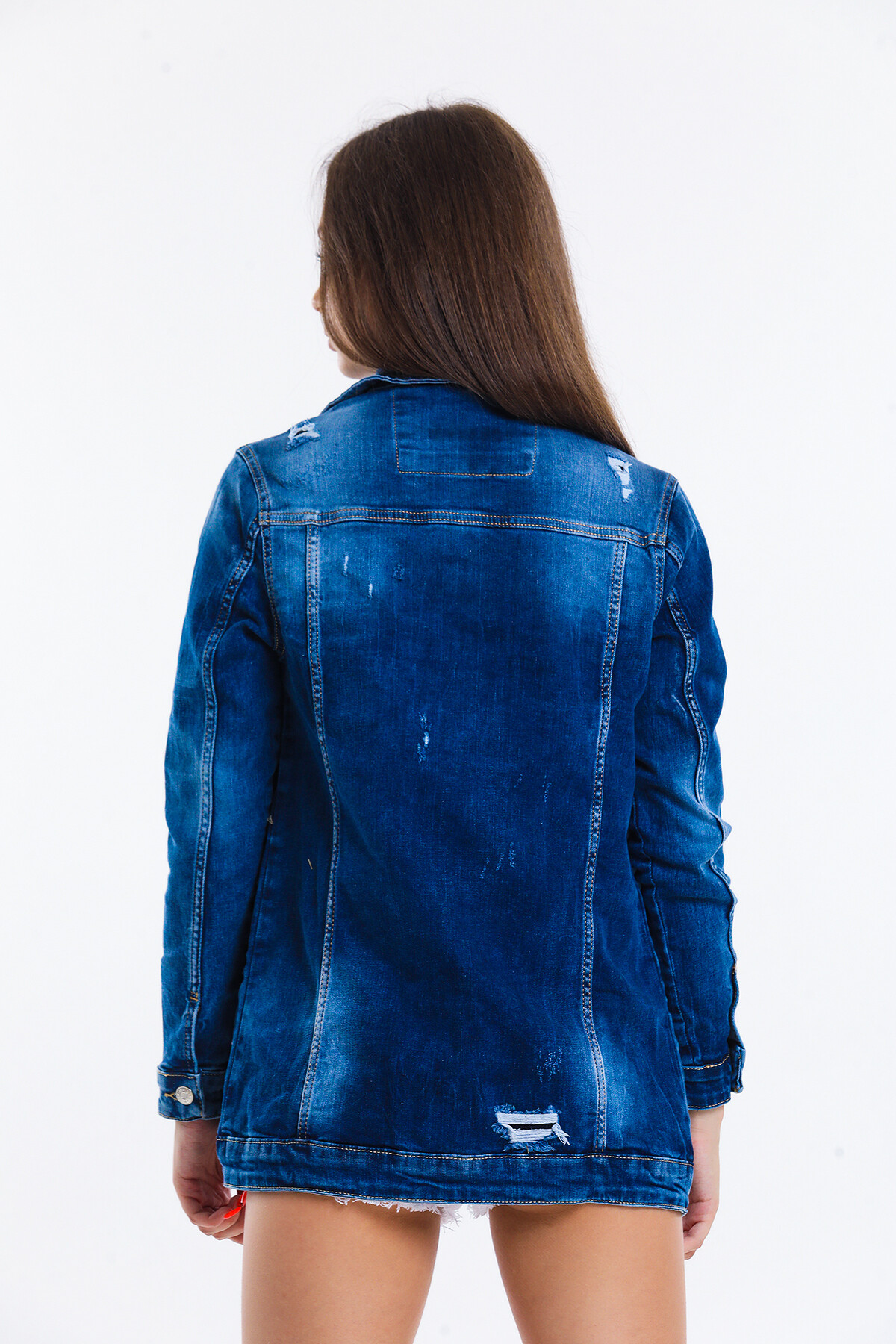 Sökük Boyfriend Kot Ceket