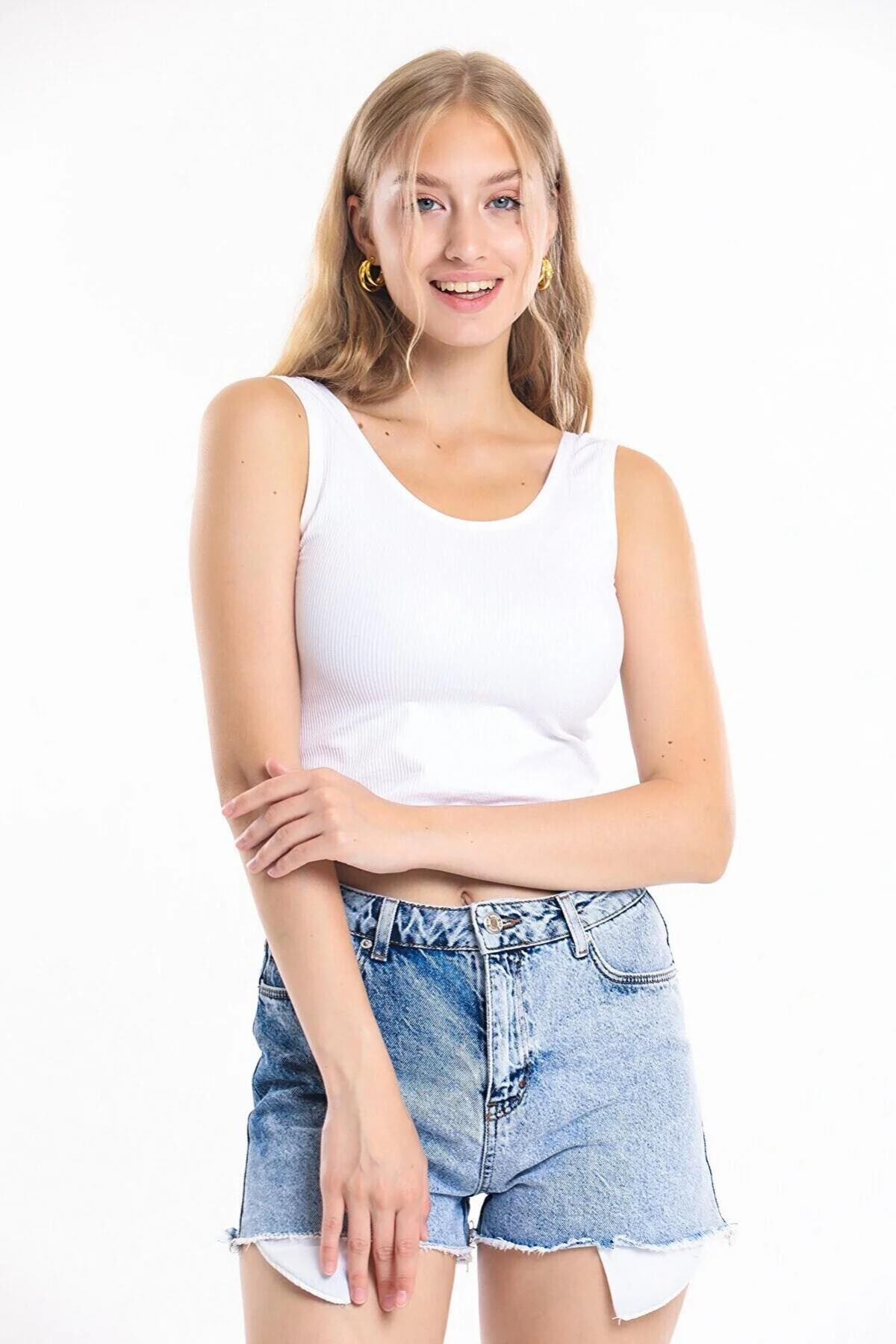 Askılı Esnek Atlet