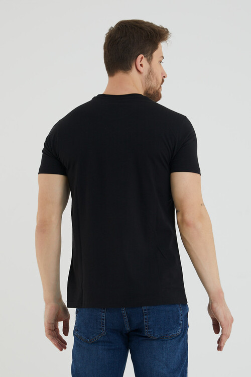 Alpacıno Scarface Baskılı Bisiklet Yaka Battal Tshirt