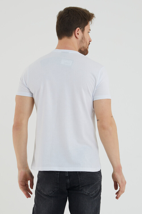 Alpacıno Scarface Baskılı Bisiklet Yaka Battal Tshirt