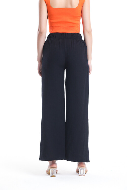 Beli Lastikli Rahat Kesim Salaş Pantolon