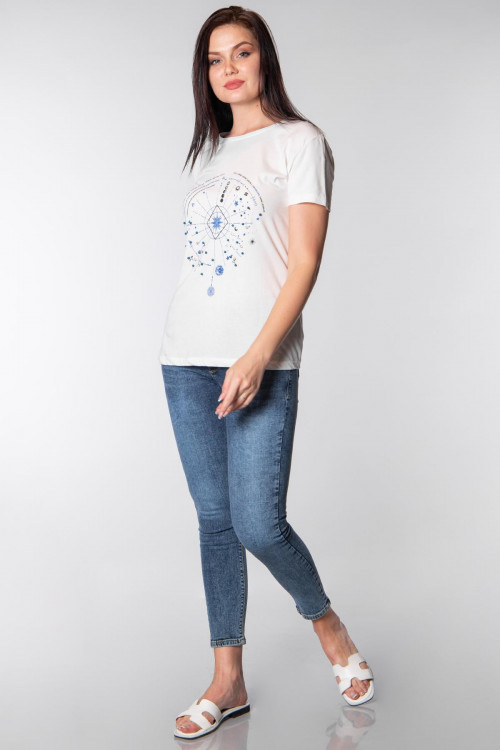 Yüksek Bel Dar Paça Kot Pantolon